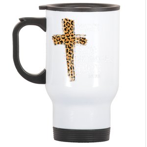 Spoiler Alert Tomb Was Empty Easter Religious Christian Gift Cute Gift Stainless Steel Travel Mug