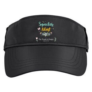 Spoiler Alert The Tomb Is Empty Luke 24:24 Great Gift Adult Drive Performance Visor