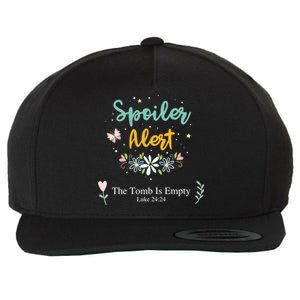 Spoiler Alert The Tomb Is Empty Luke 24:24 Great Gift Wool Snapback Cap