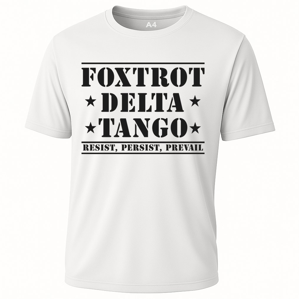 Subtle Anti Trump Fdt Democrat Resistance Gift Cooling Performance Crew T-Shirt
