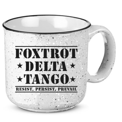 Subtle Anti Trump Fdt Democrat Resistance Gift 15oz Campfire Ceramic Mug