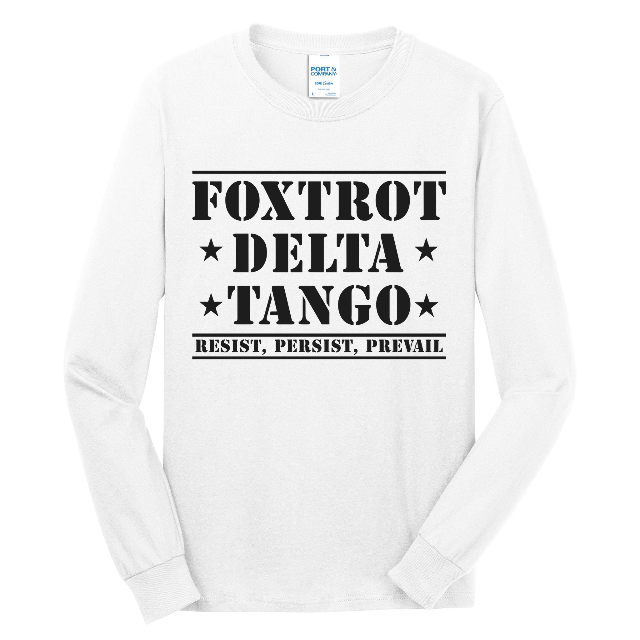 Subtle Anti Trump Fdt Democrat Resistance Gift Tall Long Sleeve T-Shirt