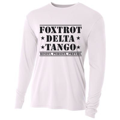 Subtle Anti Trump Fdt Democrat Resistance Gift Cooling Performance Long Sleeve Crew