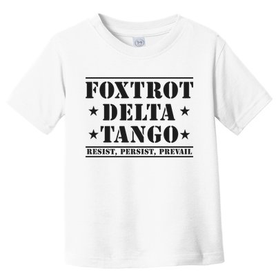 Subtle Anti Trump Fdt Democrat Resistance Gift Toddler T-Shirt