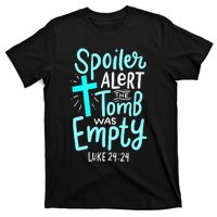 Spoiler Alert Tomb Was Empty Easter Religious Christian Gift T-Shirt