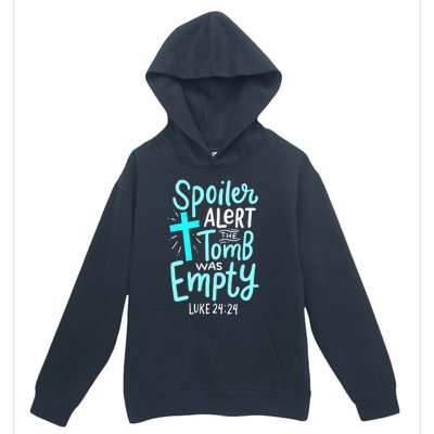 Spoiler Alert Tomb Was Empty Easter Religious Christian Gift Urban Pullover Hoodie