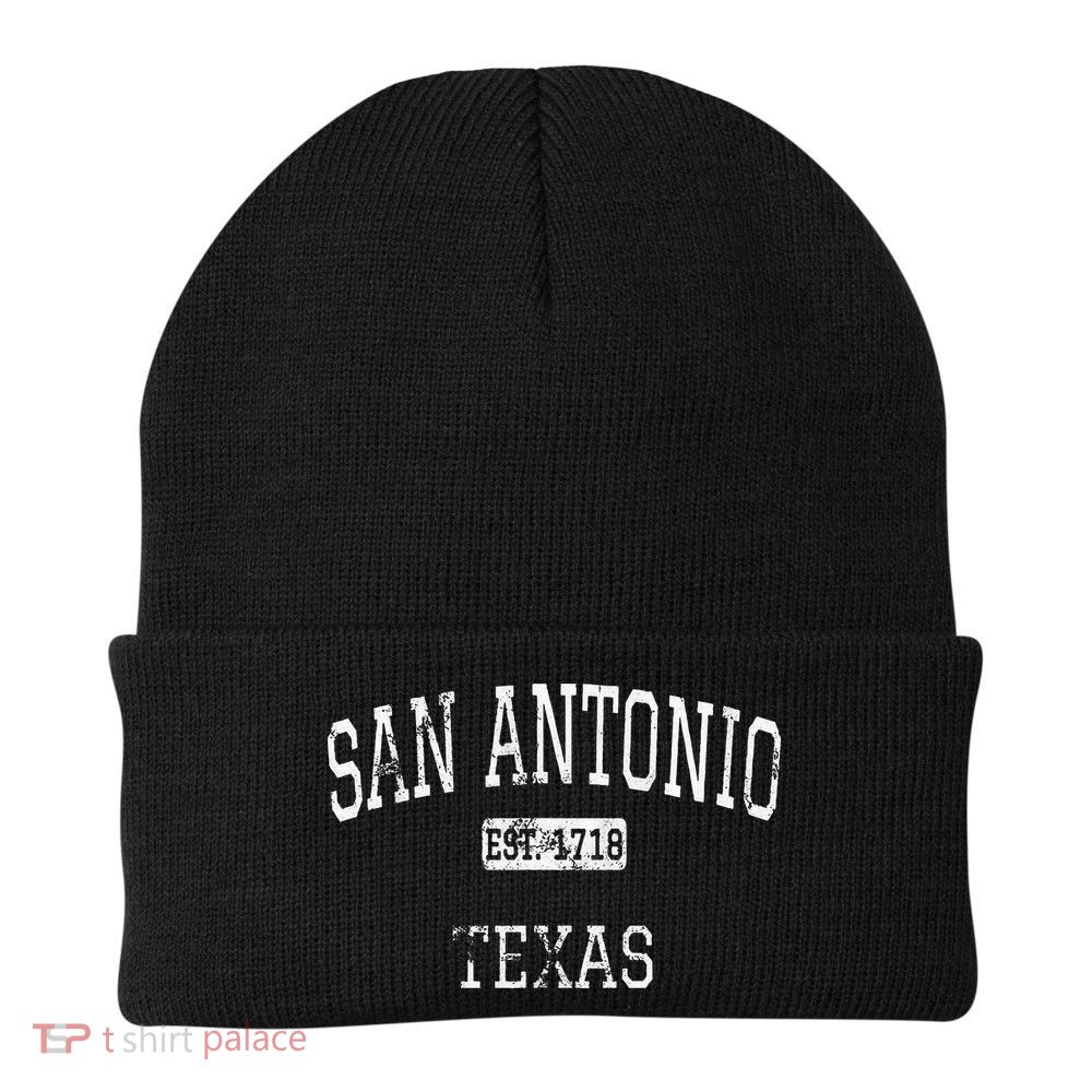 San Antonio Texas TX Vintage Beanie