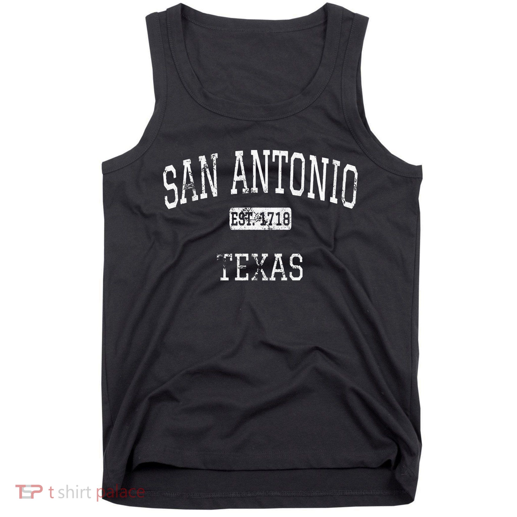 San Antonio Texas TX Vintage Tank Top