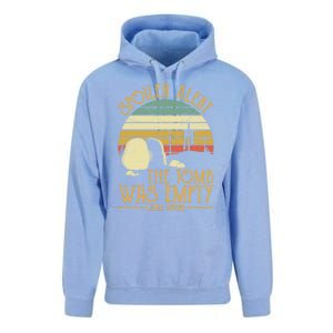 Spoiler Alert Tomb Was Empty Gift Easter Gift Christian Gift Unisex Surf Hoodie