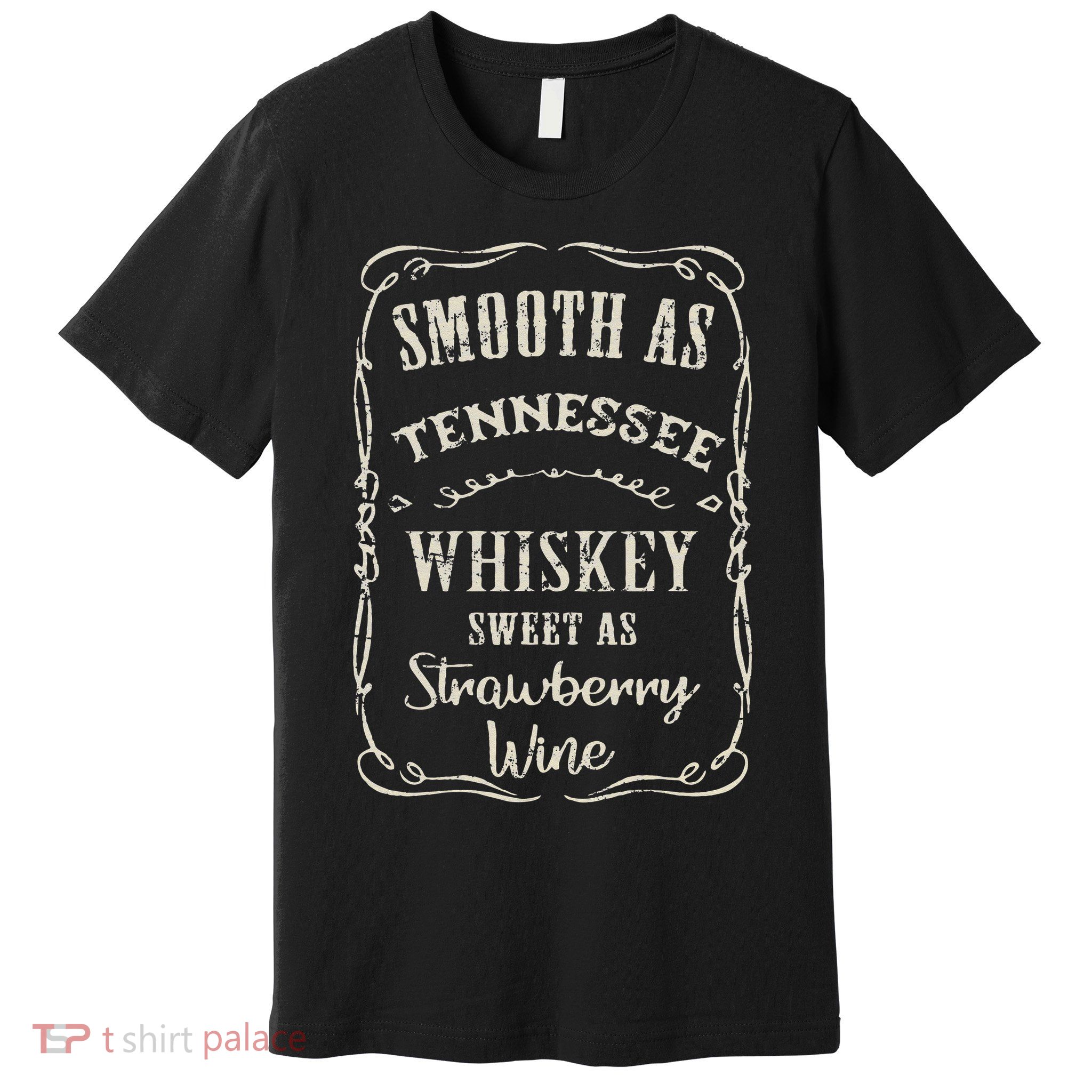 Smooth As Tennessee Whiskey Funny Humour Vacation Premium T-Shirt