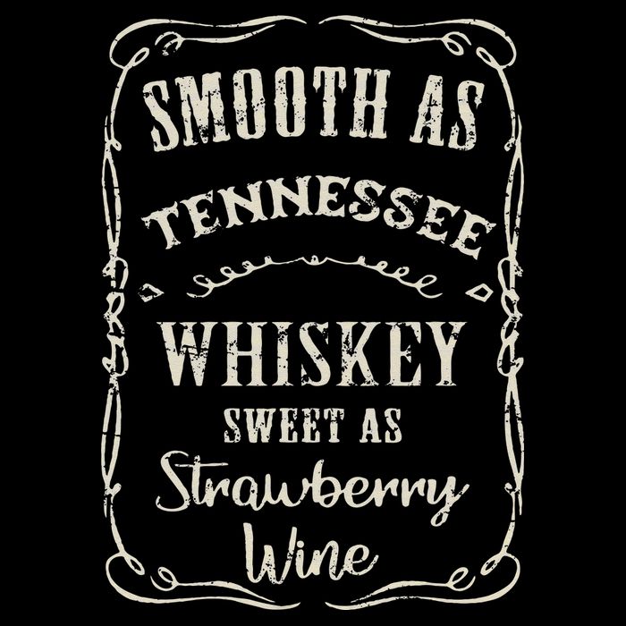 Smooth As Tennessee Whiskey Funny Humour Vacation Womens Tank Top