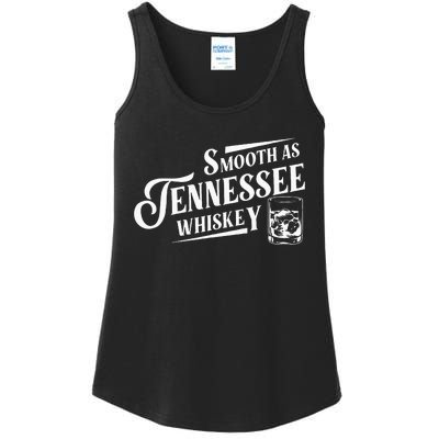 Smooth As Tennessee Whiskey Ladies Essential Tank