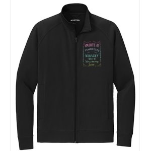 Smooth as Tennessee Whiskey Funny Humour Tee Vacation Stretch Full-Zip Cadet Jacket