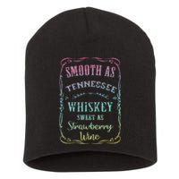 Smooth as Tennessee Whiskey Funny Humour Tee Vacation Short Acrylic Beanie