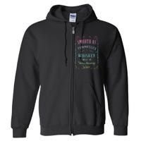 Smooth as Tennessee Whiskey Funny Humour Tee Vacation Full Zip Hoodie