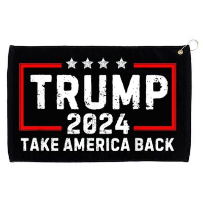 Save America Trump 2024 3 Grommeted Golf Towel