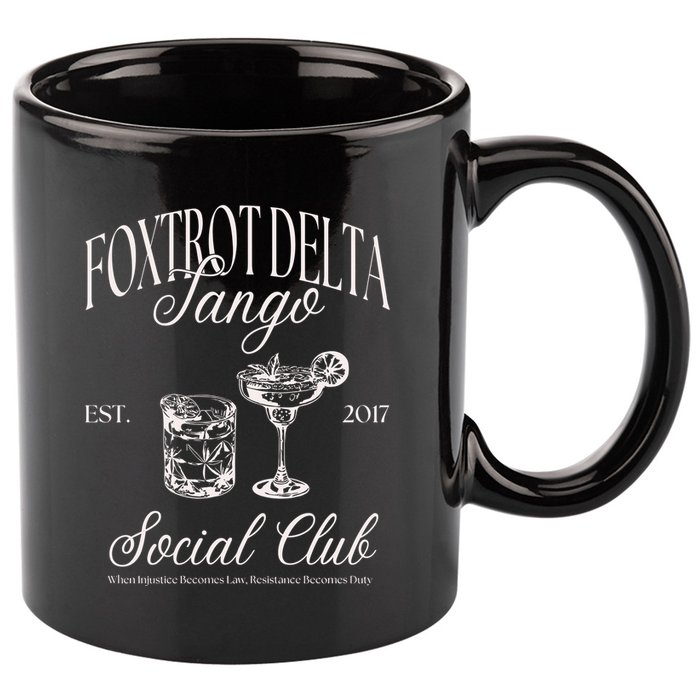 Subtle Anti Trump 11oz C Handle Ceramic Mug