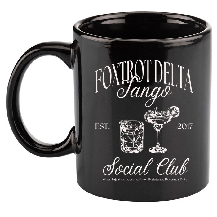Subtle Anti Trump 11oz C Handle Ceramic Mug