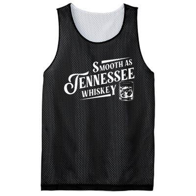 Smooth As Tennessee Whiskey Mesh Reversible Basketball Jersey Tank