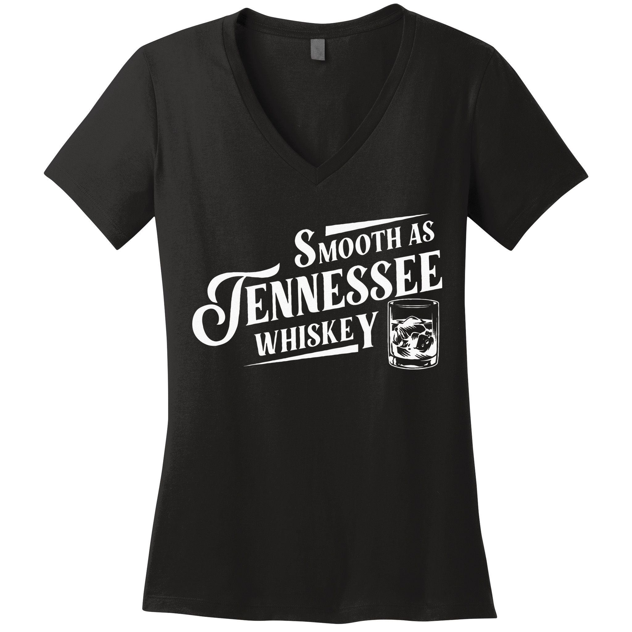 Smooth As Tennessee Whiskey Women's V-Neck T-Shirt