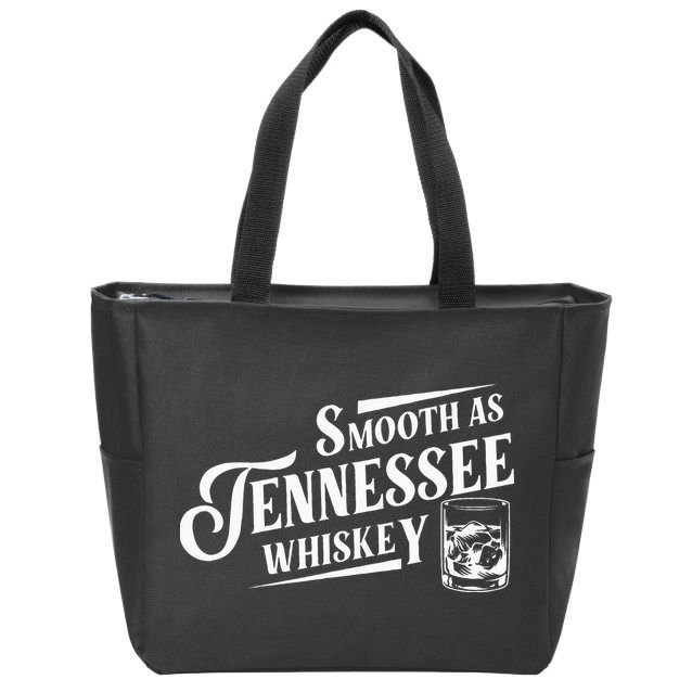 Smooth As Tennessee Whiskey Zip Tote Bag