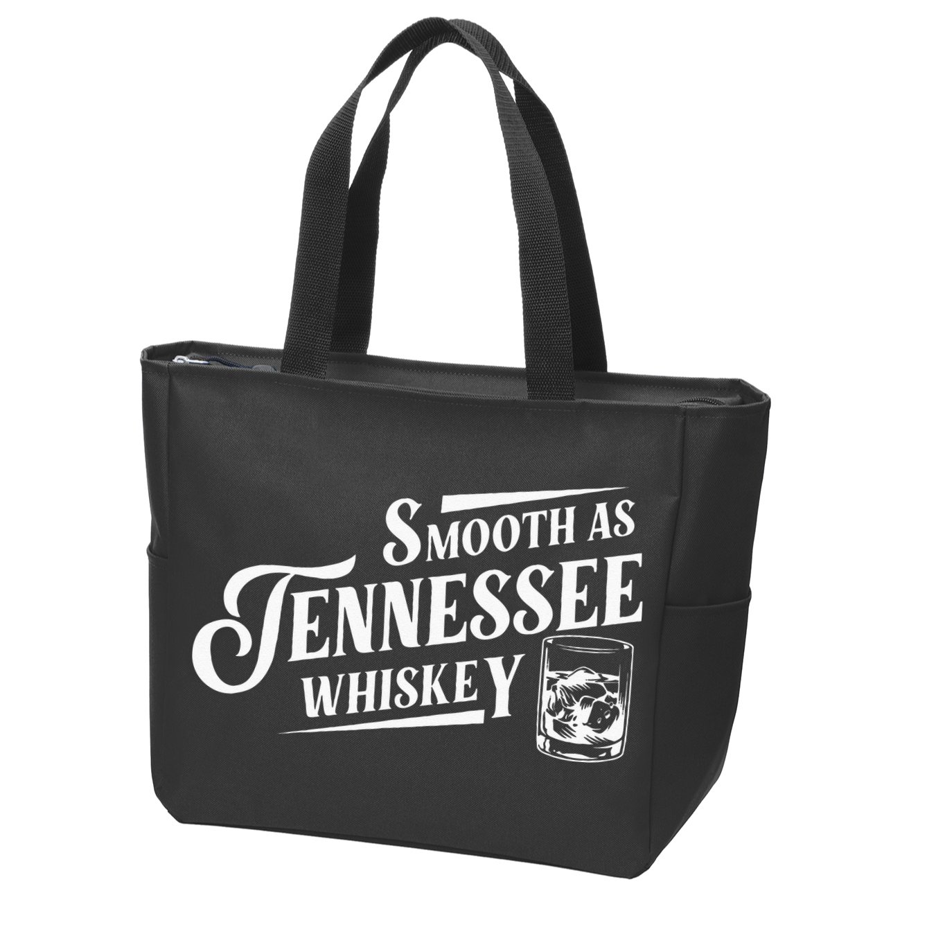Smooth As Tennessee Whiskey Zip Tote Bag