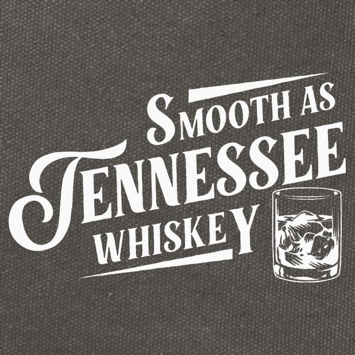 Smooth As Tennessee Whiskey Cotton Canvas Backpack