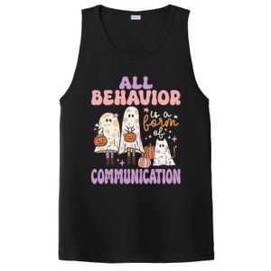 Spooky Aba Therapy All Behavior Is A Form Of Communication PosiCharge Competitor Tank