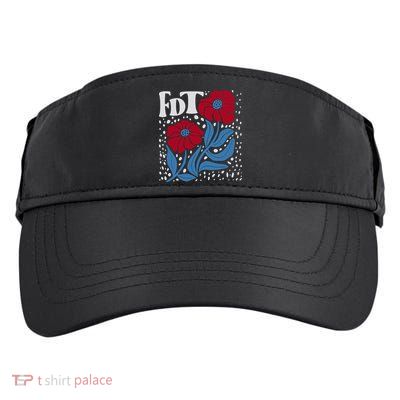 Subtle Anti Trump Fdt Anti Maga Adult Drive Performance Visor