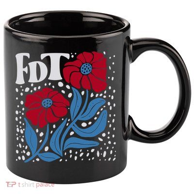 Subtle Anti Trump Fdt Anti Maga 11oz C Handle Ceramic Mug