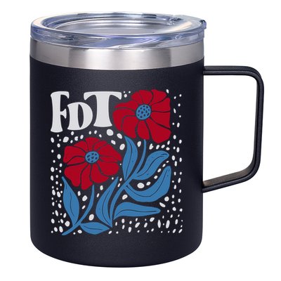 Subtle Anti Trump Fdt Anti Maga 12oz Stainless Steel Coffee Mug