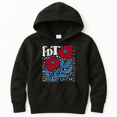 Subtle Anti Trump Fdt Anti Maga Kids Hoodie