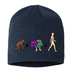 Stoned Ape Theory Psychedelic Magic Mushroom Monkey Sustainable Beanie