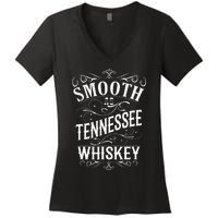 Smooth As Tennessee Whiskey Women's V-Neck T-Shirt