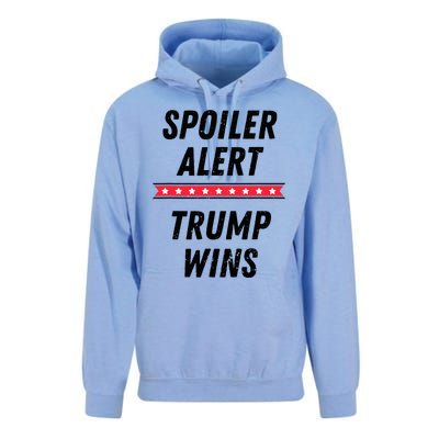 Spoiler Alert Trump Wins 2024 Presidential Election Unisex Surf Hoodie