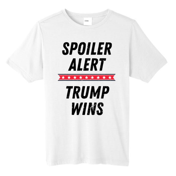 Spoiler Alert Trump Wins 2024 Presidential Election Tall Fusion ChromaSoft Performance T-Shirt