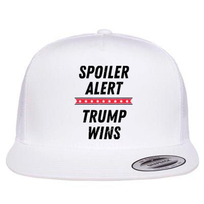 Spoiler Alert Trump Wins 2024 Presidential Election Flat Bill Trucker Hat