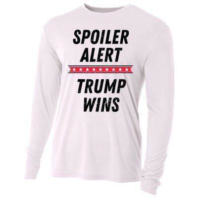 Spoiler Alert Trump Wins 2024 Presidential Election Cooling Performance Long Sleeve Crew