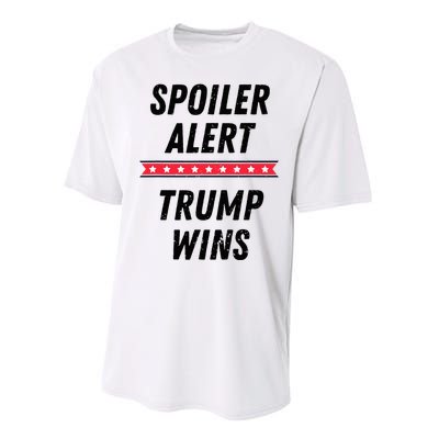 Spoiler Alert Trump Wins 2024 Presidential Election Performance Sprint T-Shirt