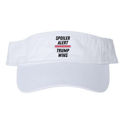 Spoiler Alert Trump Wins 2024 Presidential Election Valucap Bio-Washed Visor