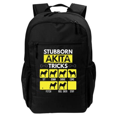 Stubborn Akita Tricks Funny Dog Lover Gift Backpack