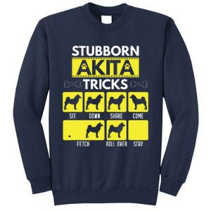 Stubborn Akita Tricks Funny Dog Lover Gift Sweatshirt