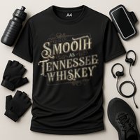 Smooth As Tennessee Whiskey Country Cooling Performance Crew T-Shirt
