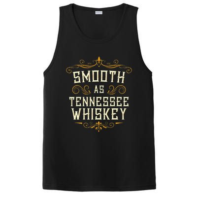 Smooth As Tennessee Whiskey USA Vintage Country Music PosiCharge Competitor Tank