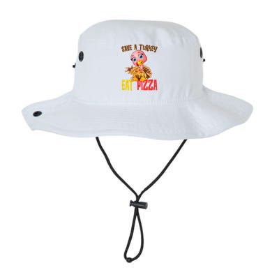 Save A Turkey Eat Pizza Funny Thanksgiving Bucket Hat