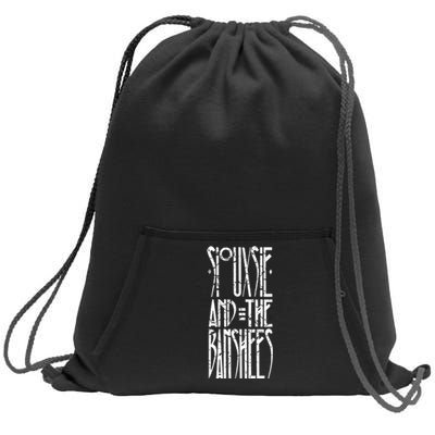 Souuxsie &Amp; The Banshees Logo Sweatshirt Cinch Pack Bag