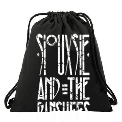 Souuxsie &Amp; The Banshees Logo Drawstring Bag