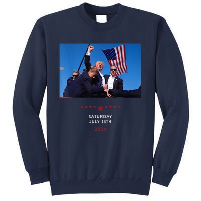 Shooting At Trump Rally In Pennsylvania Trump 2024 Us Flag Donald Trump Election Sweatshirt