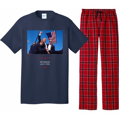 Shooting At Trump Rally In Pennsylvania Trump 2024 Us Flag Donald Trump Election Pajama Set