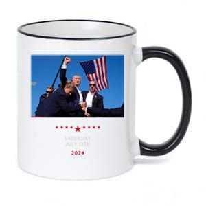 Shooting At Trump Rally In Pennsylvania Gift 11oz Black Color Changing Mug